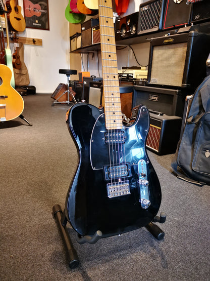 BRUGT: Fender Blacktop Tele HH MN BLK, 2010 Mexico, inkl. gigbag