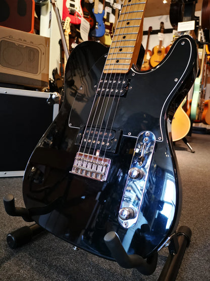 BRUGT: Fender Blacktop Tele HH MN BLK, 2010 Mexico, inkl. gigbag