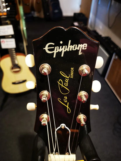 BRUGT: Epiphone Les Paul Junior, vintage sunburst, elguitar