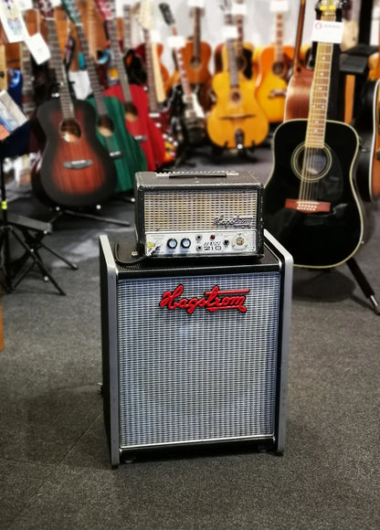 USED: Hagstrom Bass 210 top + cab MH 112 cabinet