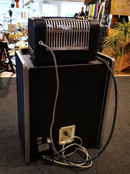 USED: Hagstrom Bass 210 top + cab MH 112 cabinet