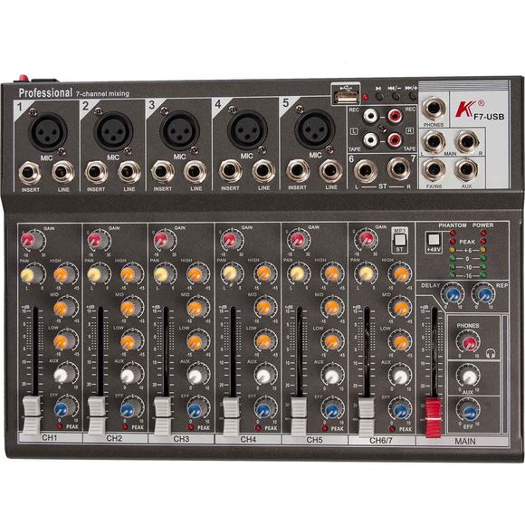BRUGT: K F7-USB mixer