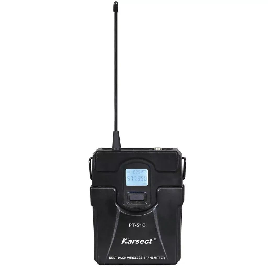 Karsect JRU810-HT71C-PT51 trådløst dobbelt mikrofon-sæt