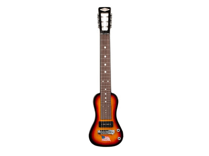 BRUGT: SX lap steel elguitar LG22TS Ash Series med taske og tripod stand