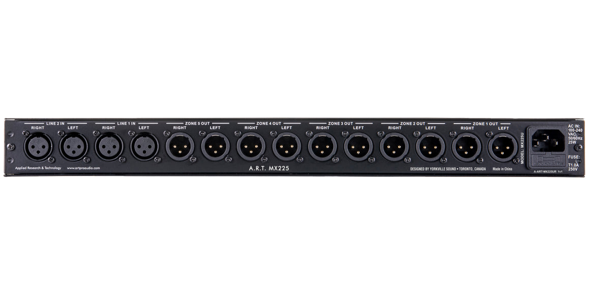 Art Audio MX225 Zone Distribution Mixer
