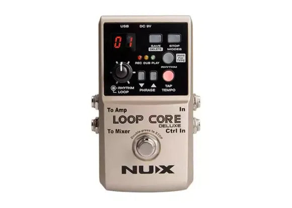 Nux Loop Core Deluxe Bundle, loop guitar pedal