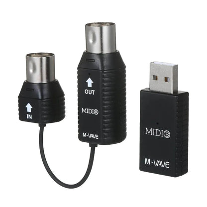 M-Vave Wireless Midi System trådløs-midi - Til piano, keyboard, eltrommesæt med mere