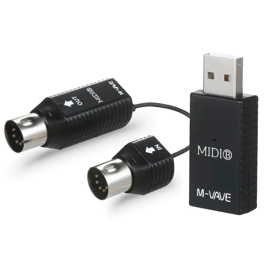 M-Vave Wireless Midi System trådløs-midi - Til piano, keyboard, eltrommesæt med mere
