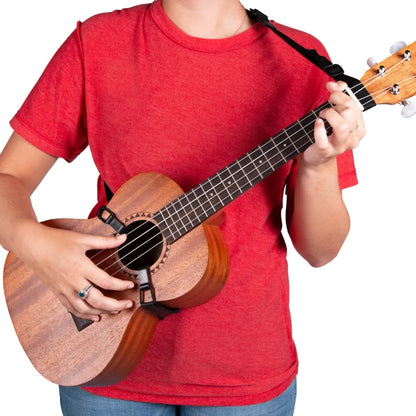 Levy's M19HOK-BLK ukulele-rem sort