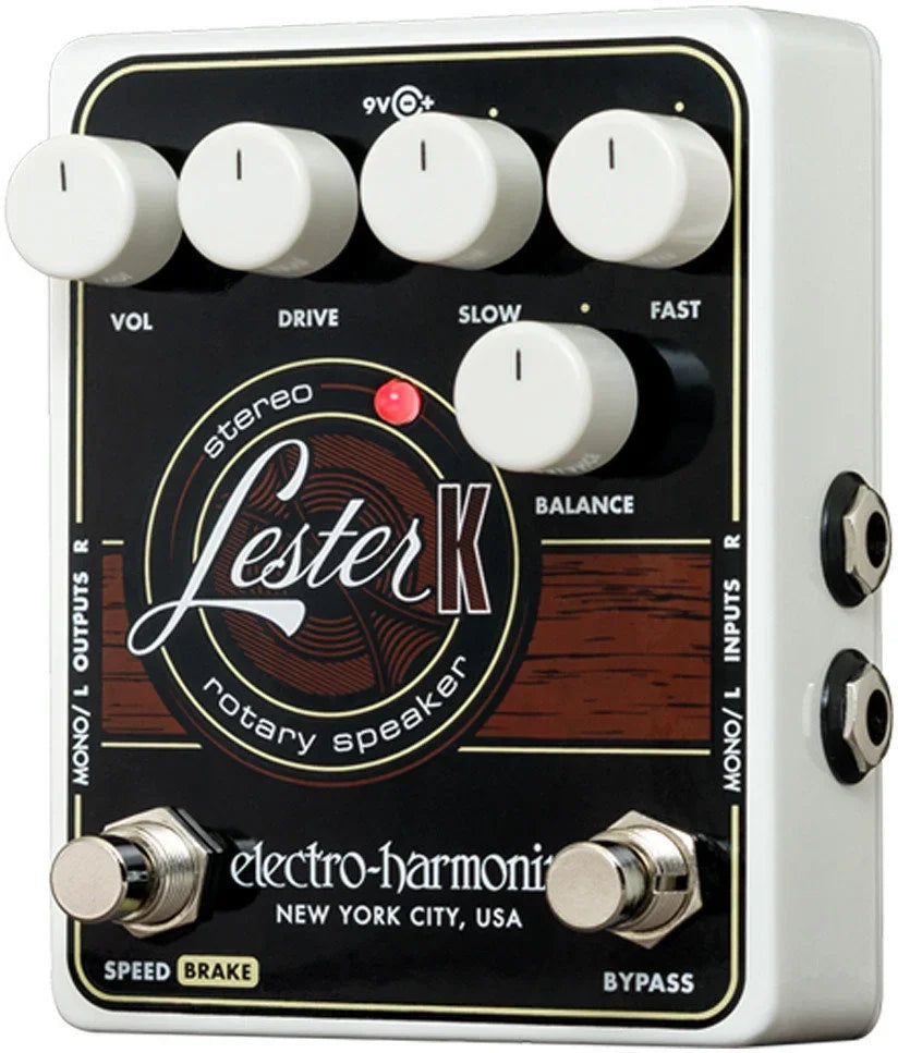 Electro Harmonix Lester K, Rotary speaker emulation pedal