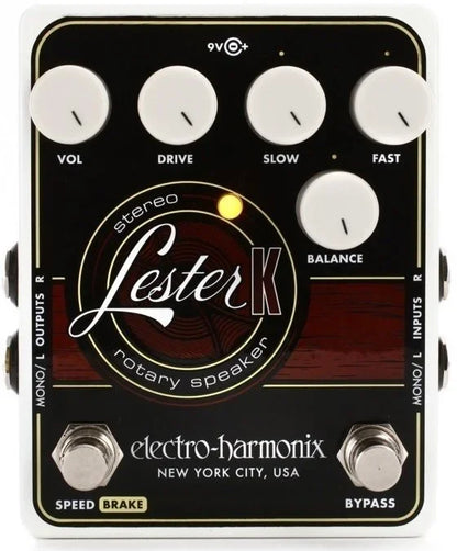 Electro Harmonix Lester K, Rotary speaker emulation pedal