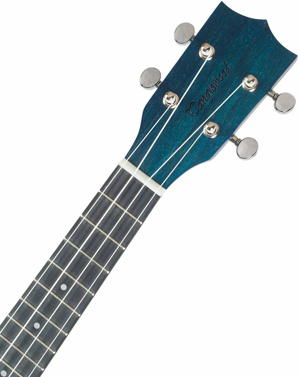 Tanglewood TWT3TB koncert ukulele, All Mahogany, Denim Blue Satin