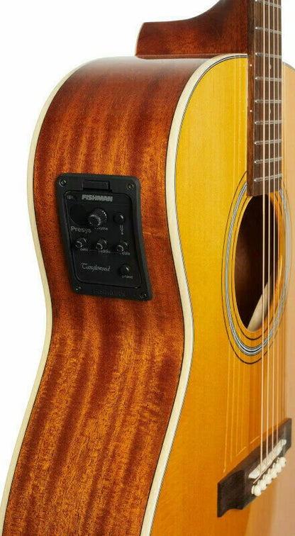 Tanglewood TW40OANE Folk med Fishman Presys, AAA Aged Spruce og Mahogany - Gloss