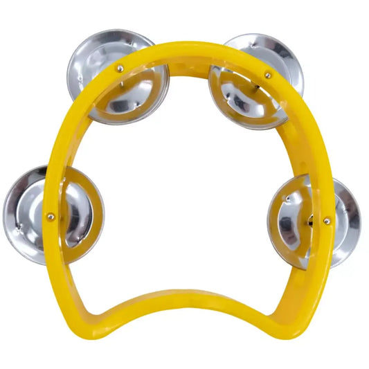 George Hennesey mini tambourine, yellow, blue or red