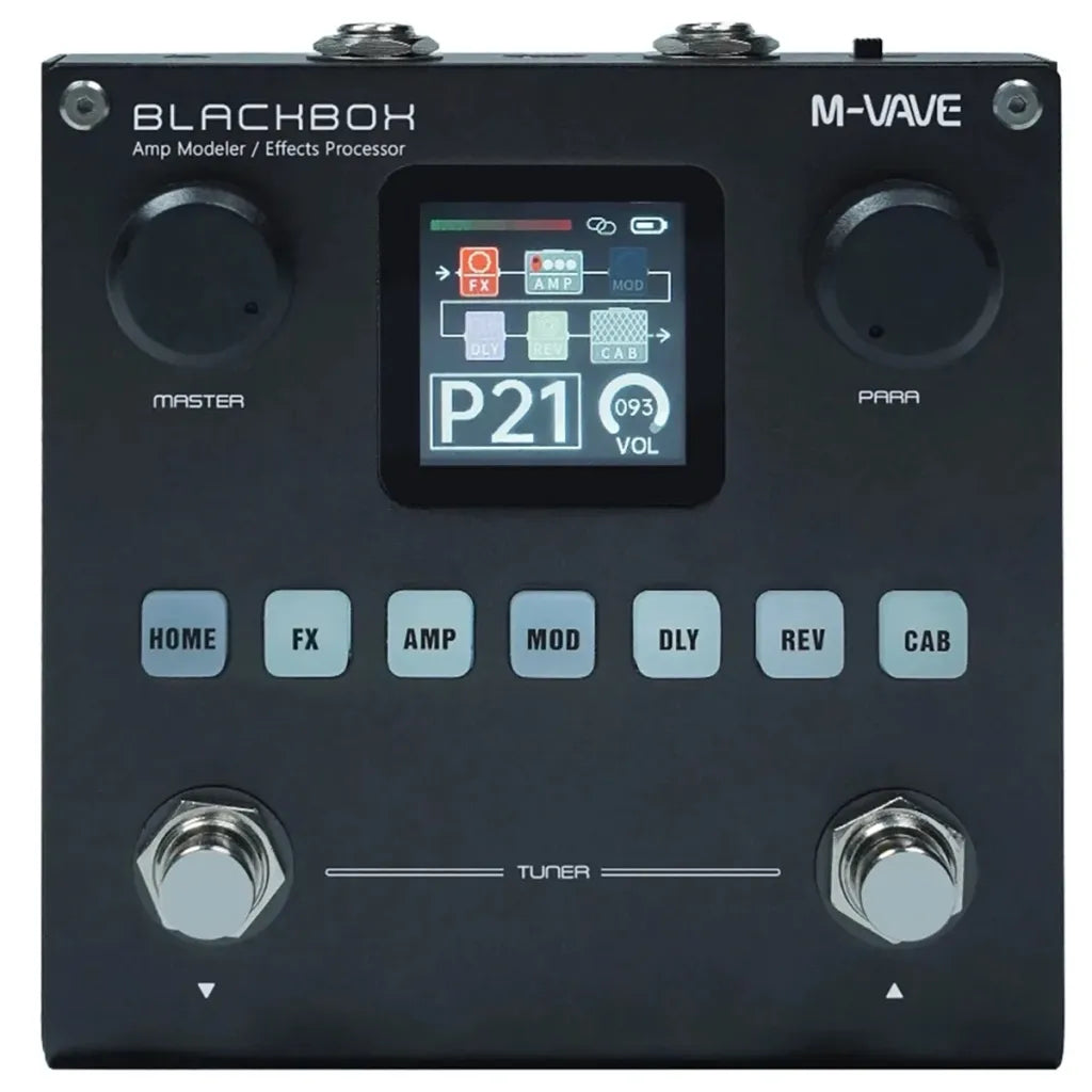 M-Vave Blackbox guitar multieffekt pedal