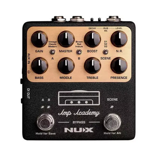 Nux NGS-6 Amp Academy amplifier emulation pedal