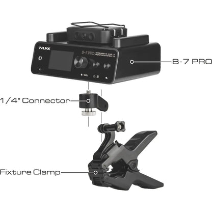 Nux B7-PRO trådløs in-ear monitor