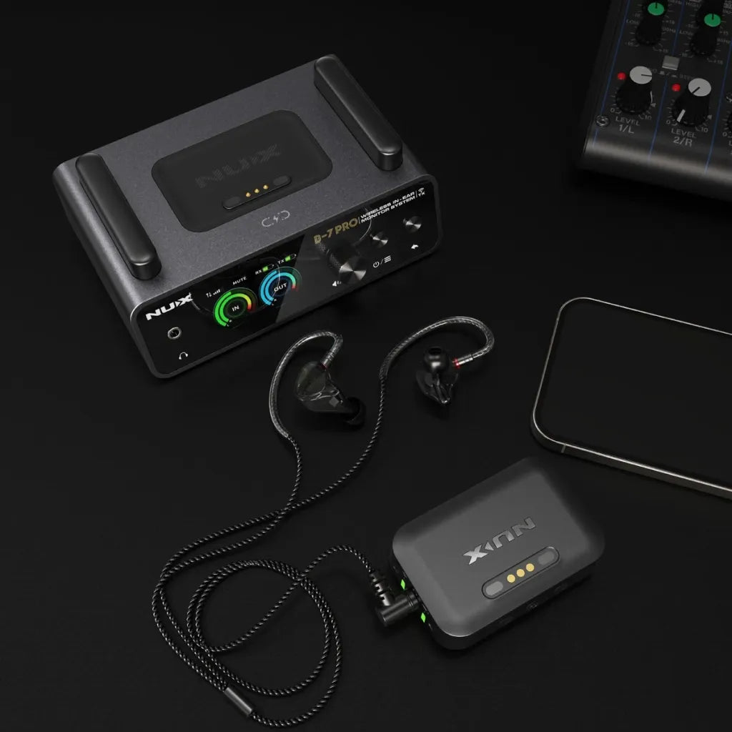 Nux B7-PRO trådløs in-ear monitor