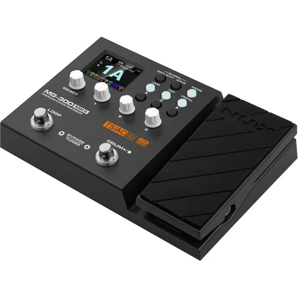 Nux MG-300 guitar-multieffekt-pedalboard