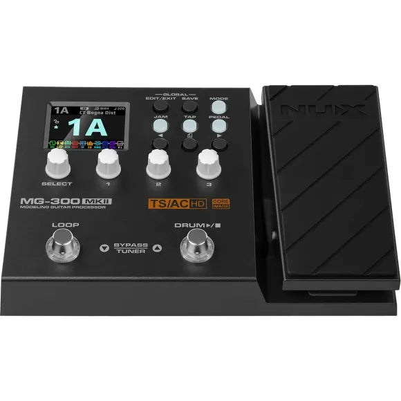 Nux MG-300 guitar-multieffekt-pedalboard