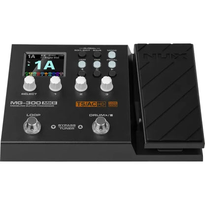 Nux MG-300 guitar-multieffekt-pedalboard