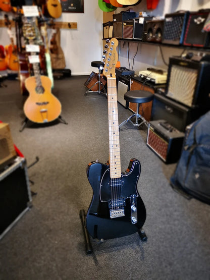 BRUGT: Fender Blacktop Tele HH MN BLK, 2010 Mexico, inkl. gigbag