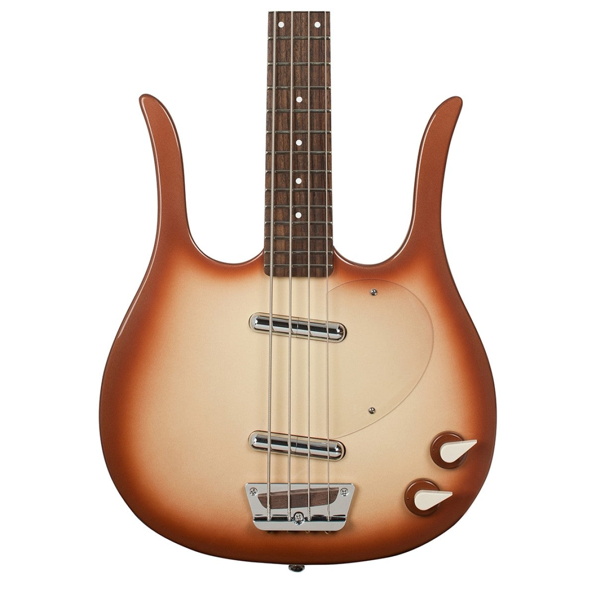 Danelectro 58 Longhorn Bass Copper Burst elbas