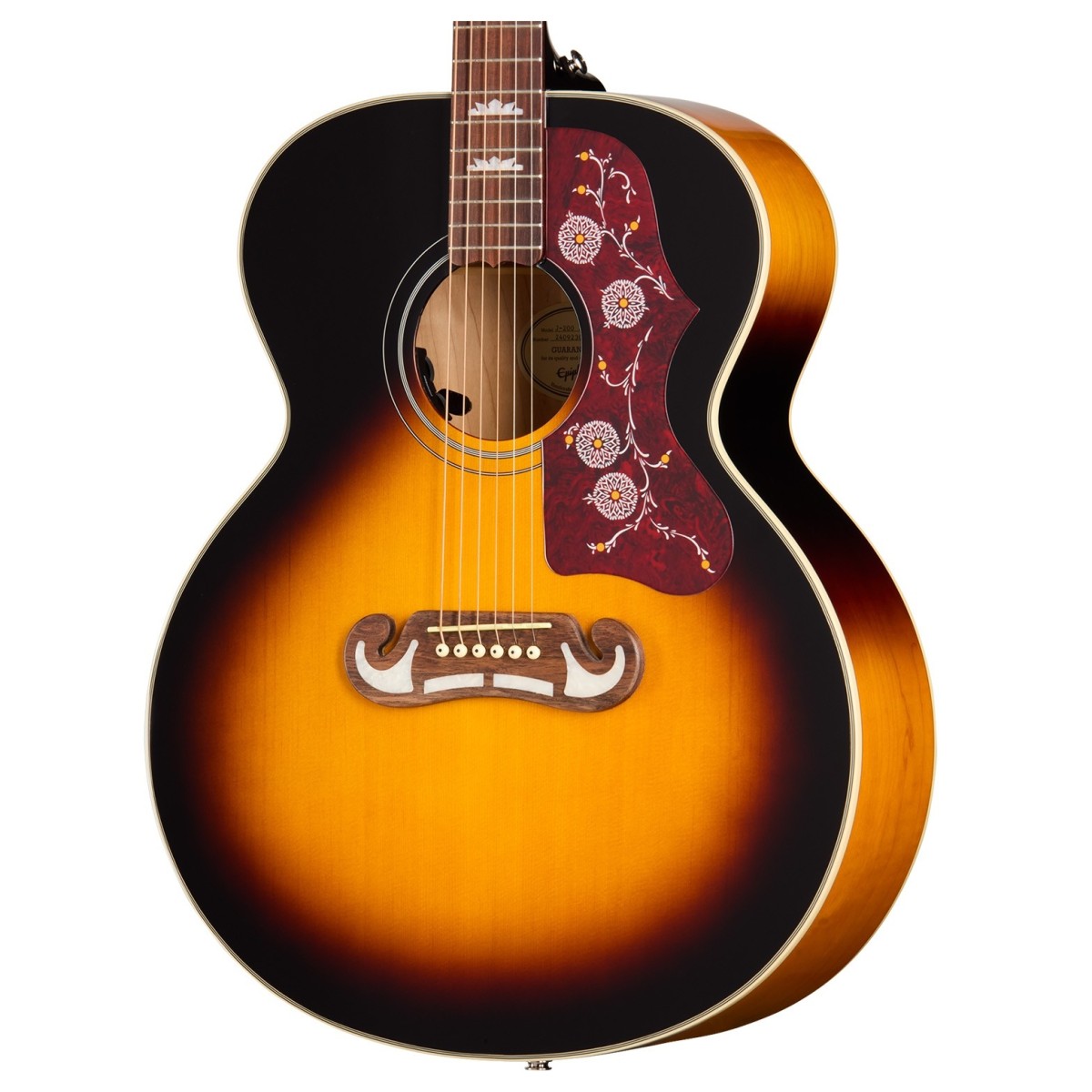 Epiphone J-200 Studio, Vintage Sunburst
