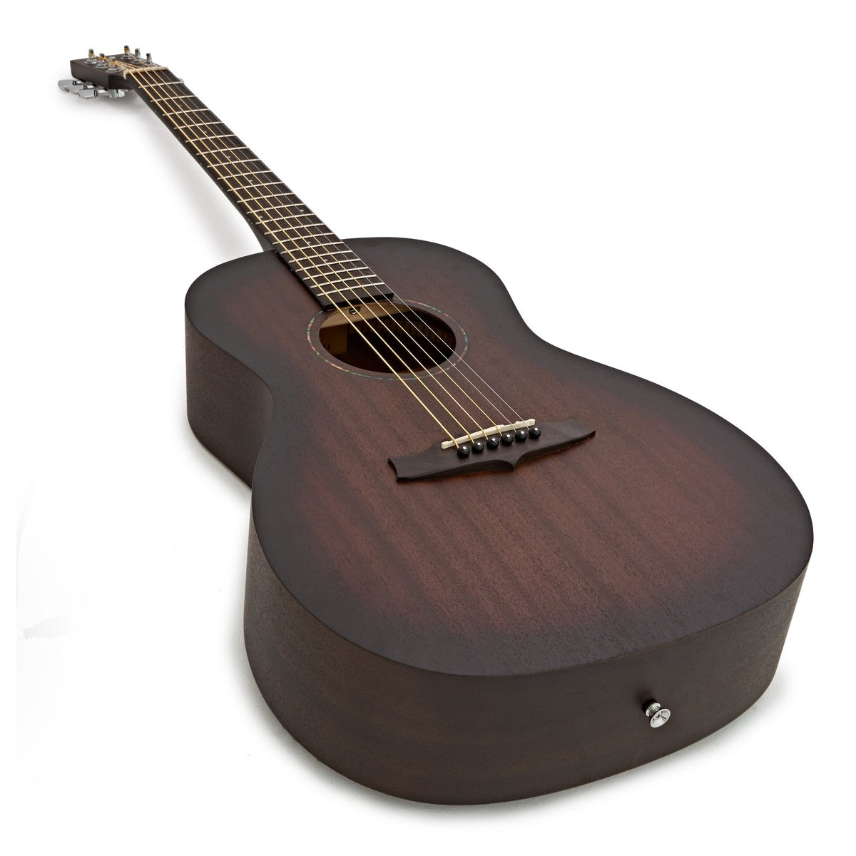 Tanglewood TWCRP Parlour All Mahognay, Whiskey Barrel Oak akustisk guitar