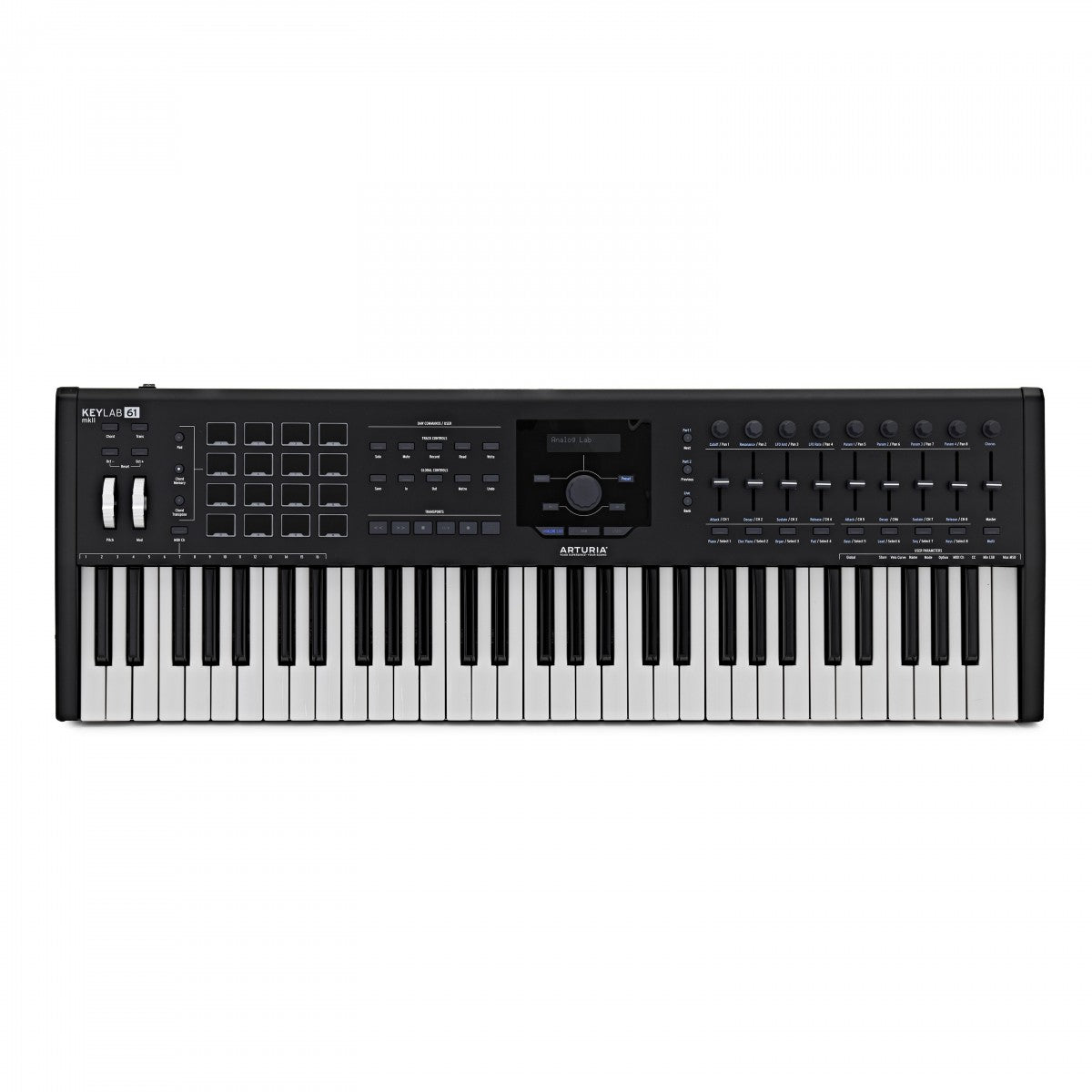 ARTURIA Keylab 61 Mk2 Black MIDI/USB keyboard controller