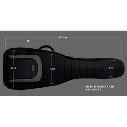 Bas guitar taske Mono M80-EB-BLK