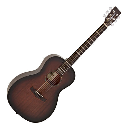 Tanglewood TWCRP Parlour All Mahognay, Whiskey Barrel Oak akustisk guitar
