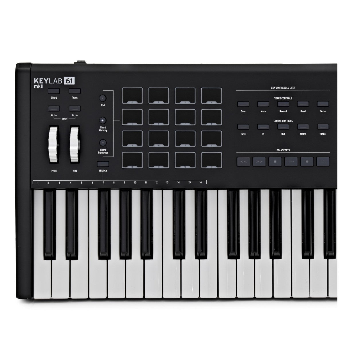 ARTURIA Keylab 61 Mk2 Black MIDI/USB keyboard controller