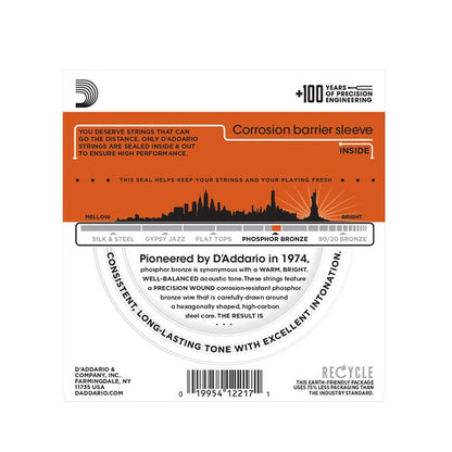 Daddario EJ42 Set Resophonic Guitar 16-56