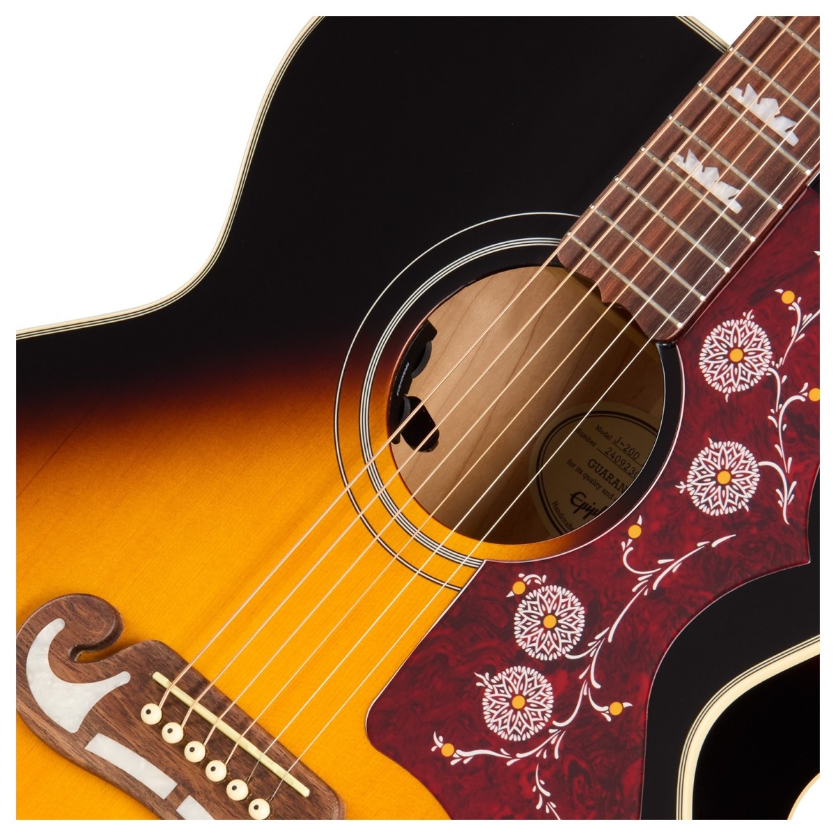 Epiphone J-200 Studio, Vintage Sunburst