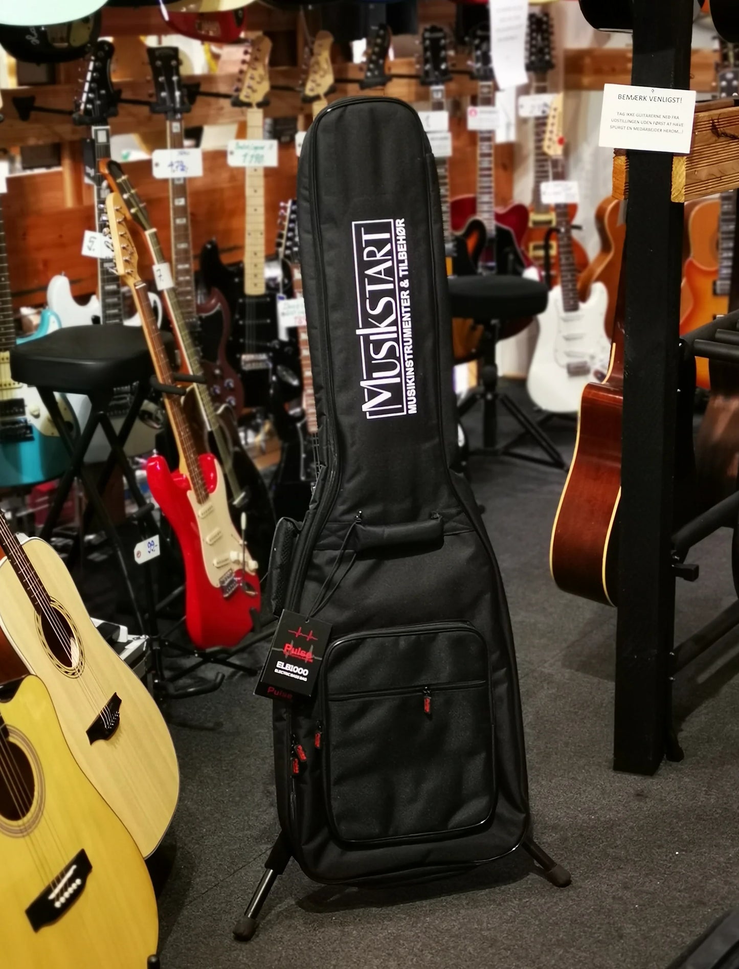 Bas guitar taske Pulse, ELB1000 med Musikstart logo
