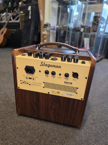 BRUGT: Nux Stageman AC-50 akustisk guitar / vokal forstærker