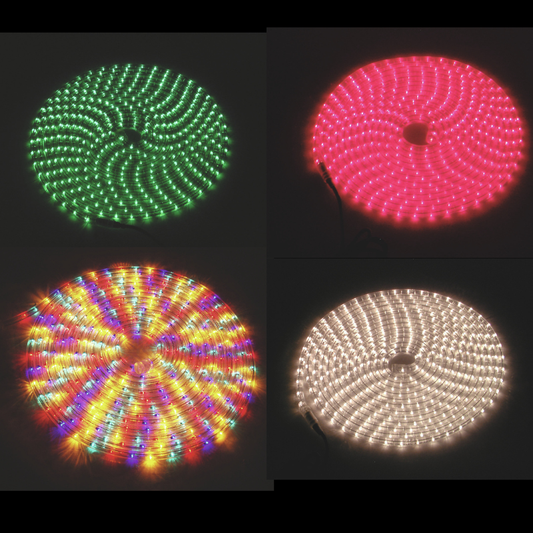 EUROLITE rubberlight, 5 meter - super fleksibelt /  formbart lysreb