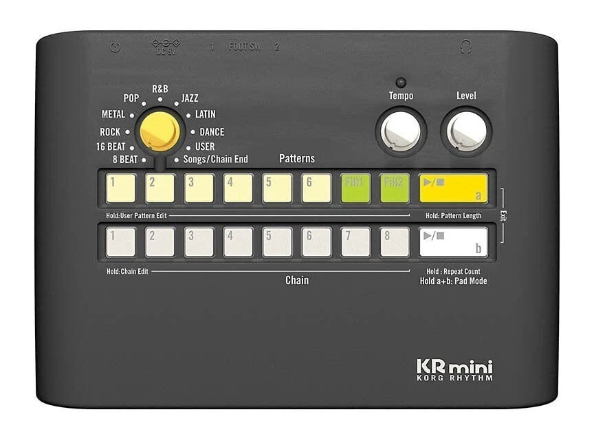 Korg KR Mini Rhythm drum machine