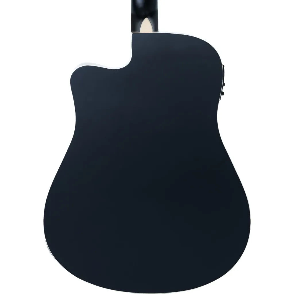 Sant Guitars AC-86EQ SBK western guitar satin black, inkl. gigbag