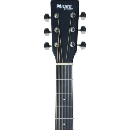 Sant Guitars AC-86EQ SBK western guitar satin black, inkl. gigbag