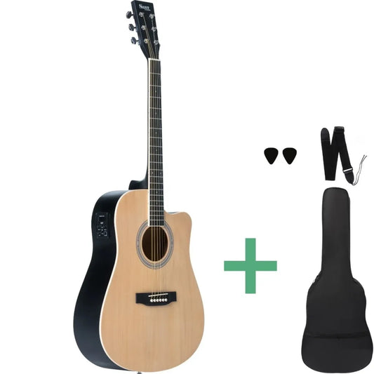 Sant Guitars AC-86EQ SNA western guitar satin nature