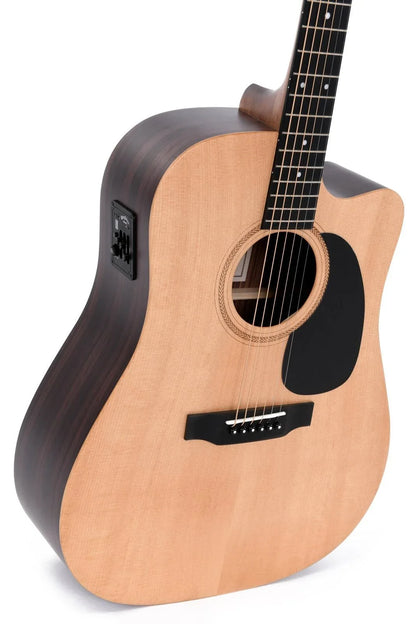 Sigma DTCE med pickup system western akustisk guitar