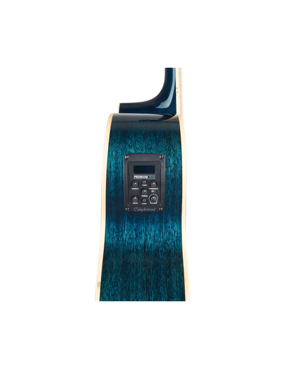Tanglewood TW4BLA Super Folk with Tanglewood Premium Plus EQ System, All Mahogany - Aqua Blonde Gloss western guitar