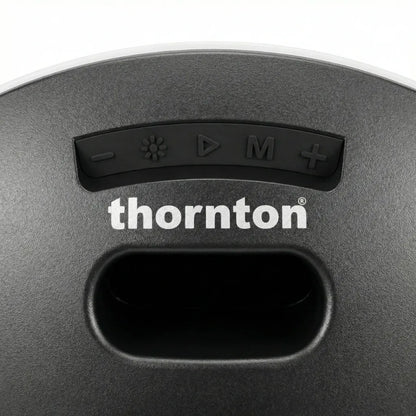 Thornton Lounge aktiv højttaler i flot design med, fjernbetjening  monterbar bund og valgfrit RGB lys