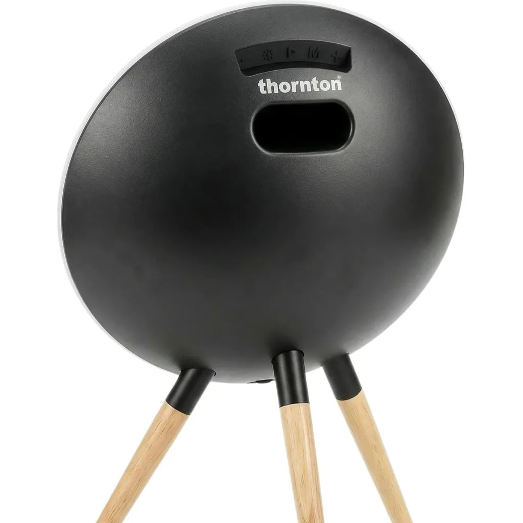 Thornton Lounge aktiv højttaler i flot design med, fjernbetjening  monterbar bund og valgfrit RGB lys