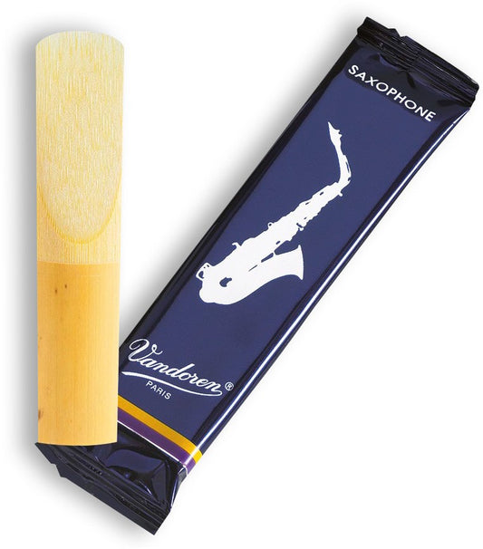 Vandoren blå SOPRAN saxofon blad, styrke 1.5